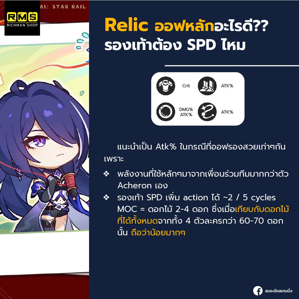 relic main status