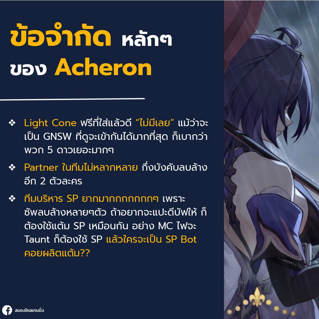 limitations acheron