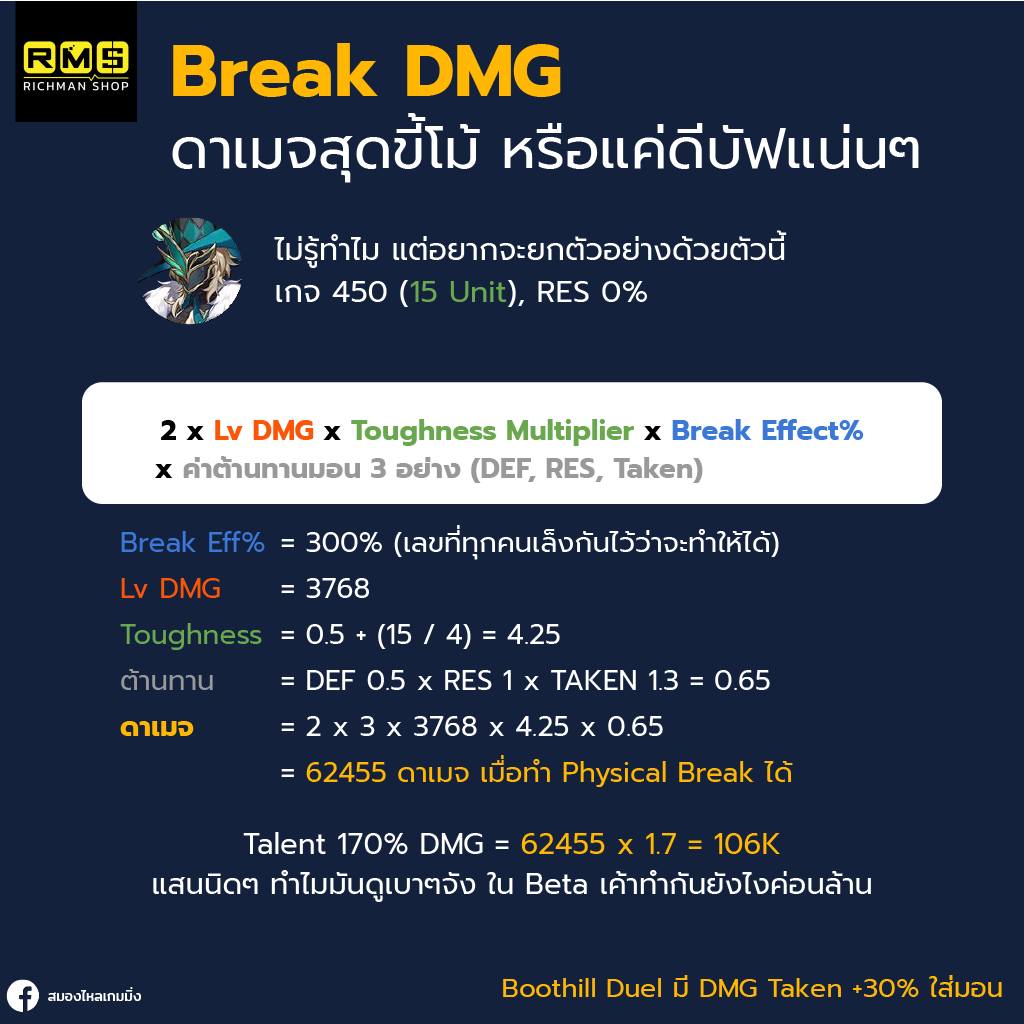 honkai star rail boothill break dmg